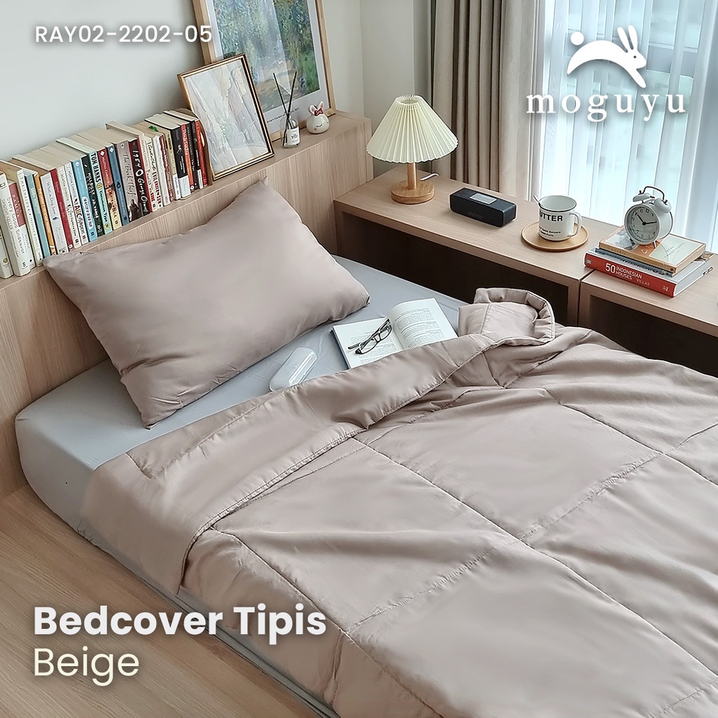 Selimut Bedcover Tipis - Size Single - Katun Korea - Pastel Colors