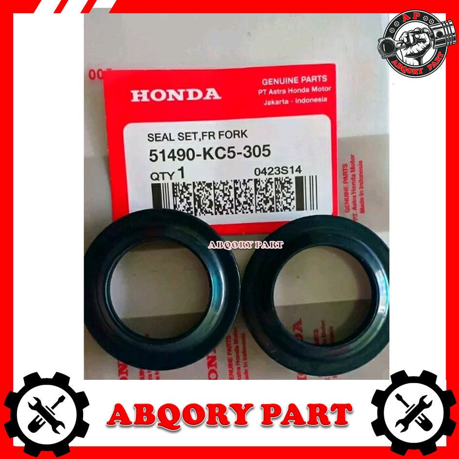 abqory part____seal sil dust karet tutup abu shock breaker depan HONDA Tiger verza megapro gl pro 100 125 cb 150