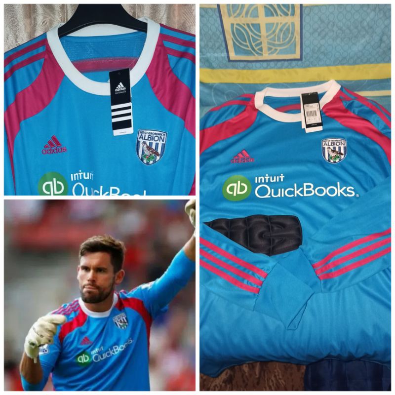Baju Bola / Jersey Bola - West Bromwich Albion GK - BNWT -XL.