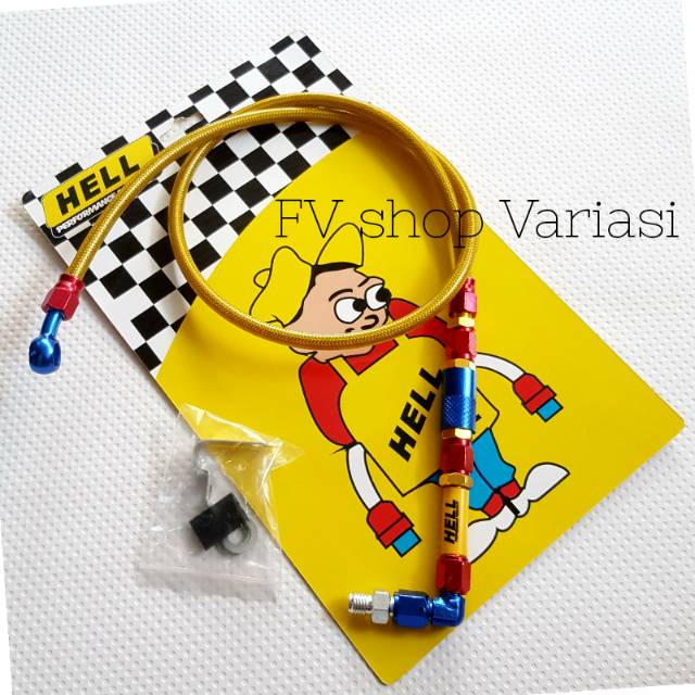 Selang rem PSI thailand HELL Motor Beat Mio Scoopy Universal