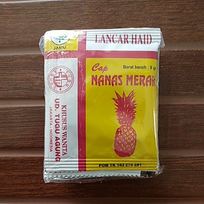 

Lancar haid cap nanas merah ORIGINAL