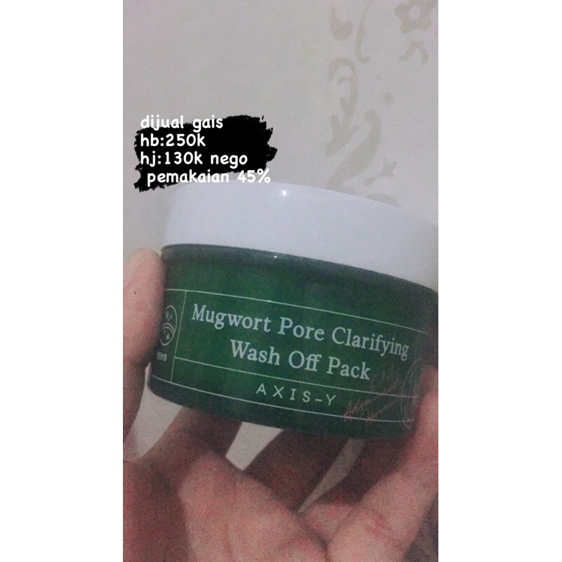 [PRELOVED] Masker axis-y isi 50% nan