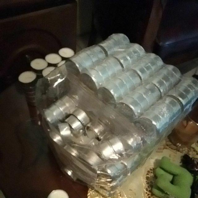 [833] 100 Pcs Lilin Pembakar Minyak Aromaterapi - Harga Per Pack Isi 100 - Tahan 3-4 Jam