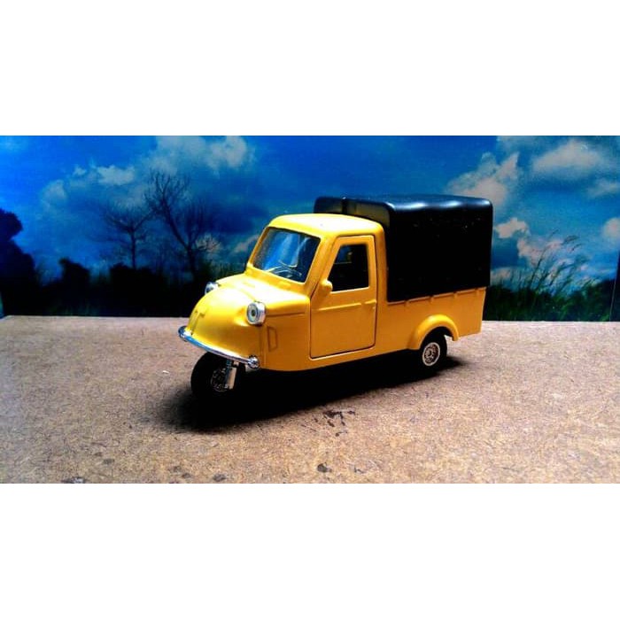 Pajangan Miniatur Diecast Bemo / Mainan Mobil Bemo skala 1/32