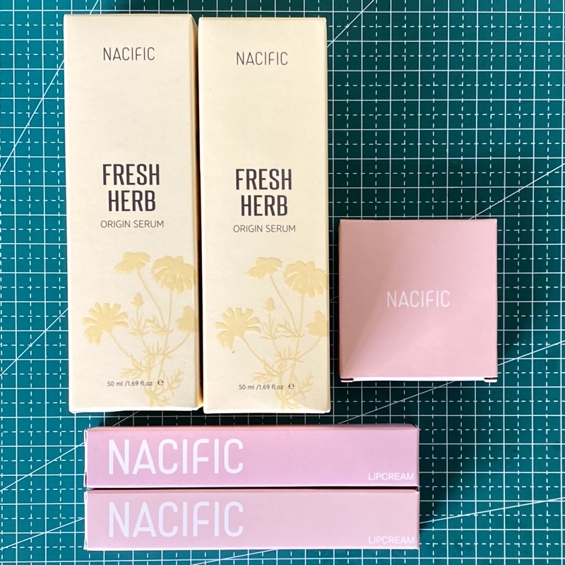 NACIFIC PRODUCT - Fresh Herb Origin Serum, Daily Mood Lip Cream, Juicy Mood Blusher NO STRAY KIDS PC