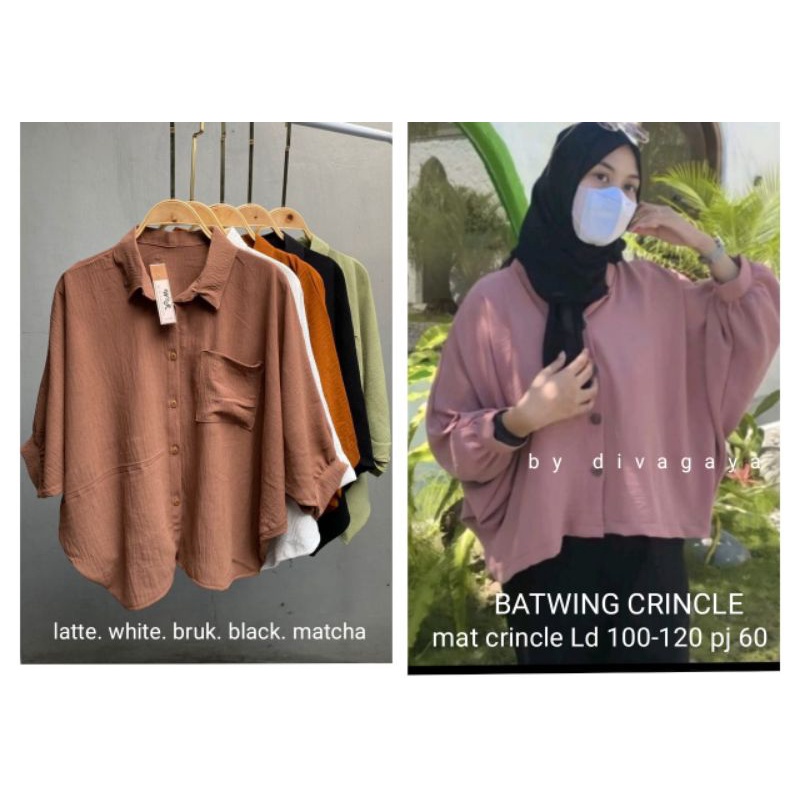 BATWING CRINCLE TERBARU