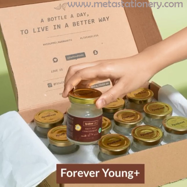 

Paket 12 hari Fit with Realfood FOREVER YOUNG PLUS Minuman Sarang burung / Bird Nest