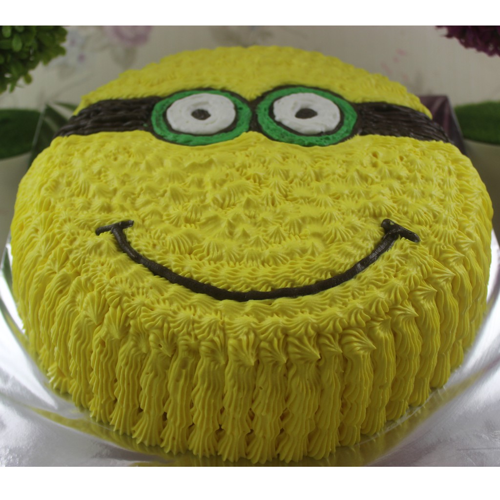 

Kue Ulang Tahun / Kue Tart Wajah Minion