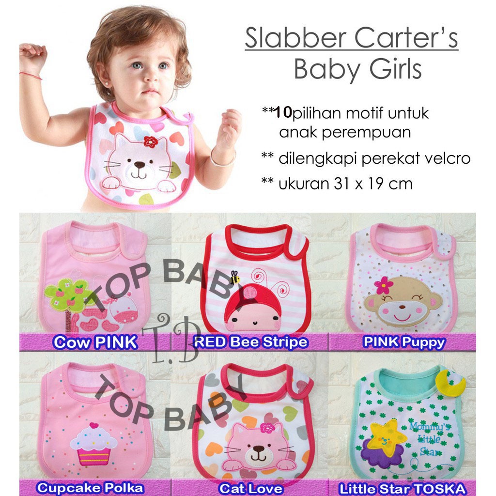 Slabber Bibs Celemek Bayi  Waterproof - 4295