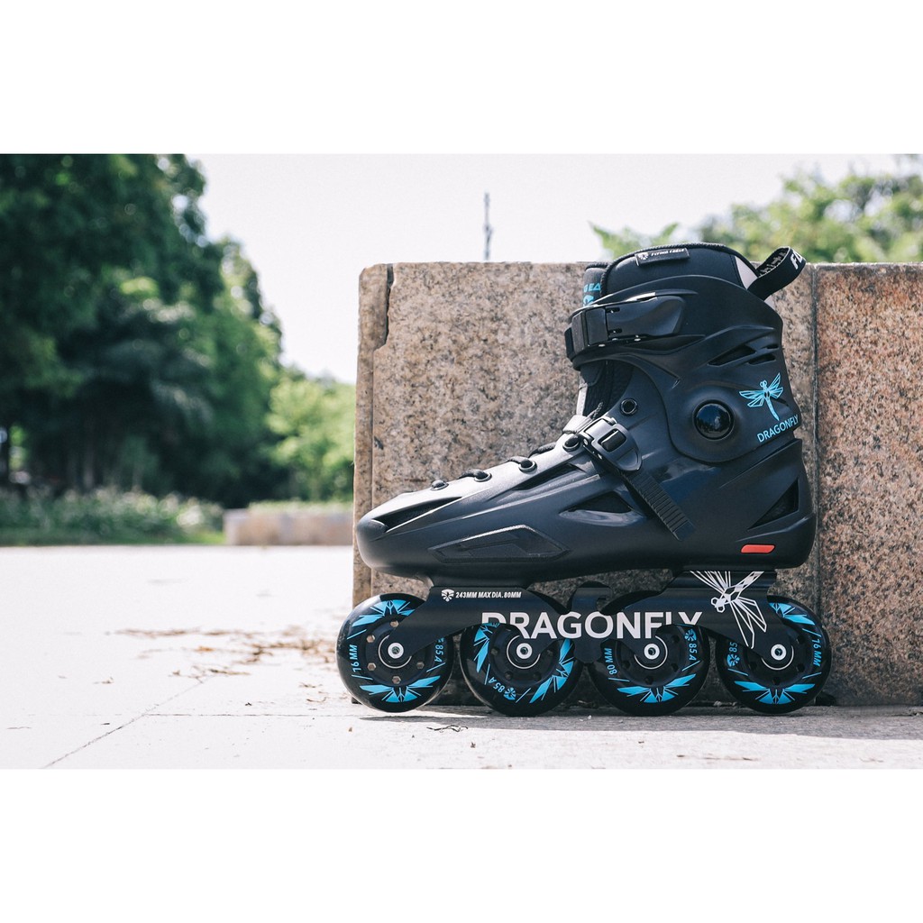 Sepatu Roda Inline Skate Flying Eagle F3 Dragonfly Black