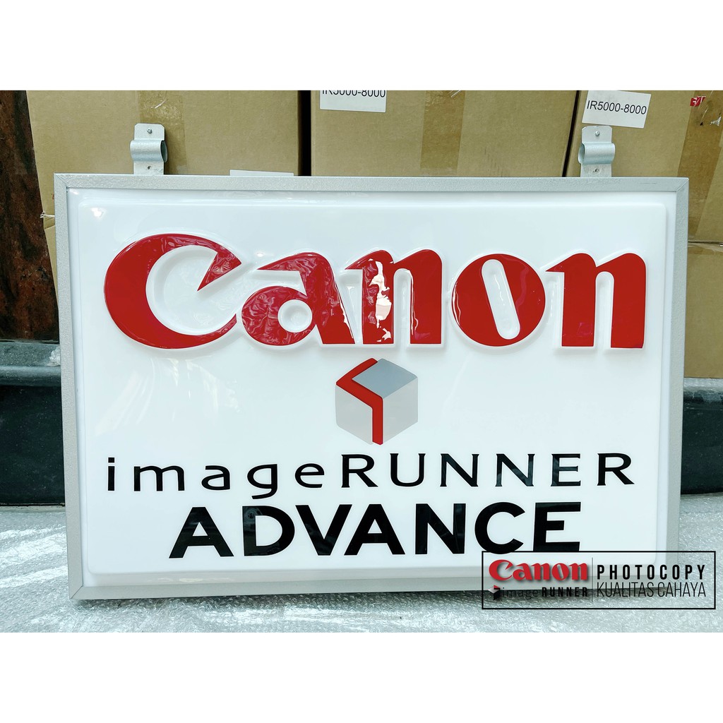 Neon Box Mesin Fotokopi Canon Image Runner Advance 62cm x 92cm