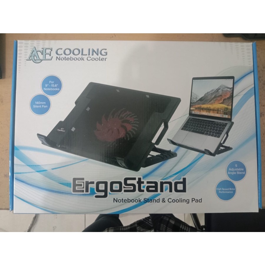 Notebook Coolerpad  Cooling Pad ACE Ergostand