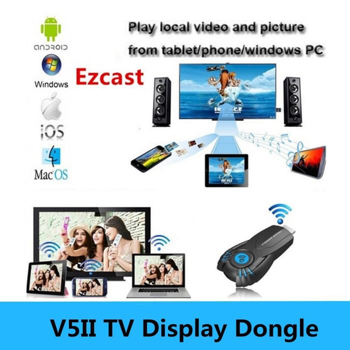 Dijual I PUSH EZCAST V5II  Pengubah TV Biasa jadi Smart TV  Murah