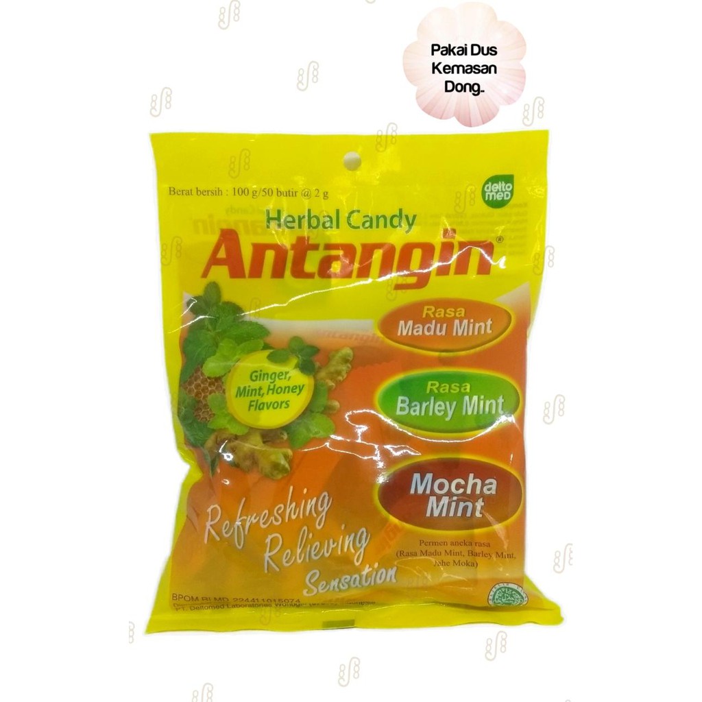 

Antangin Permen 100gr isi 50 butir