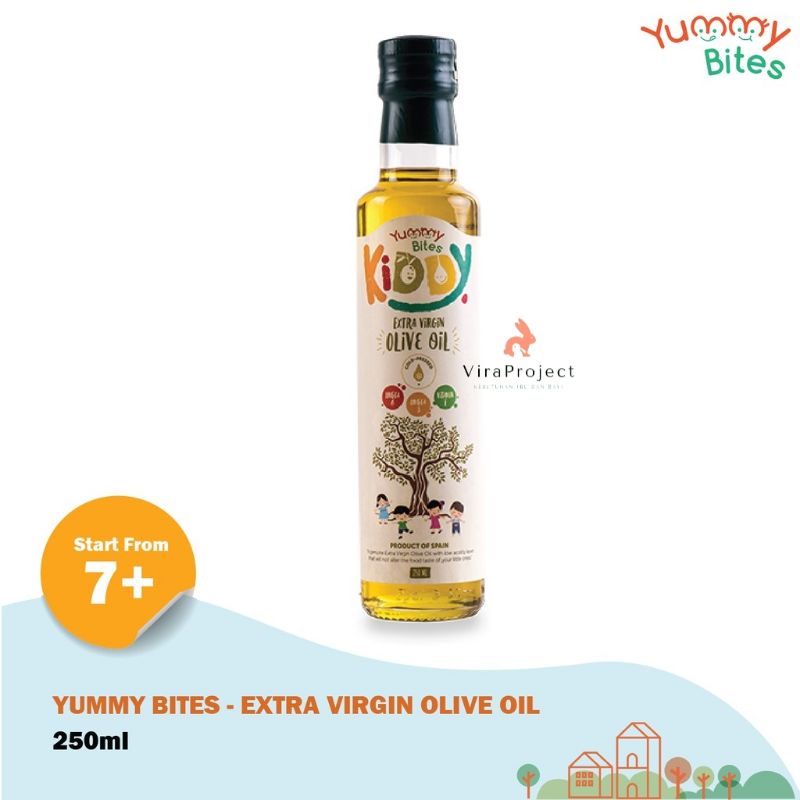 7+ Yummy Bites Extra Virgin Olive Oil 250ml EVOO MPASI BAYI