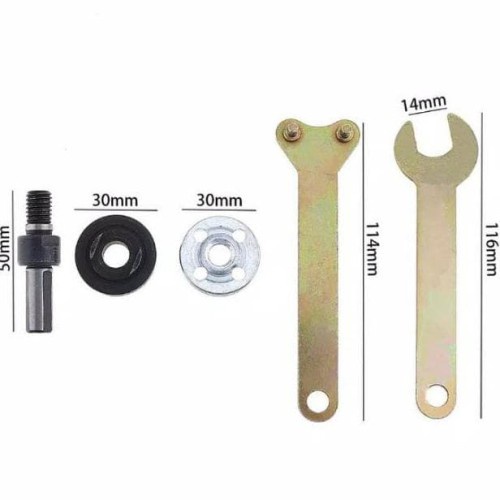 Adaptor Konektor Gerinda Bor Mata Gerinda - Arbor Adaptor Set bor ke gerinda