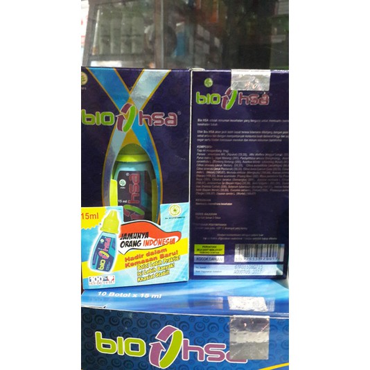 JAMU OBAT TETES BIO HSA BERKHASIAT 15 ML - ju870