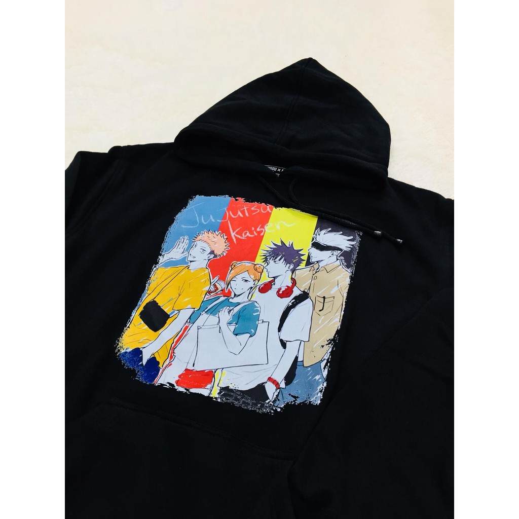 Hoodie Jujutsu Kaisen Art Anime Manga Character Premium Quality