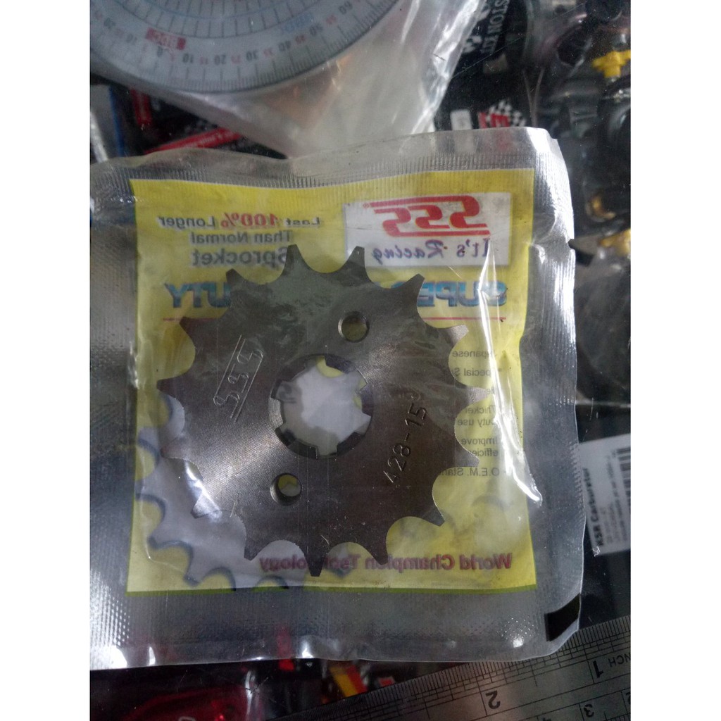 gear sss susuki gsx 150 428 gear depan sss  original sss