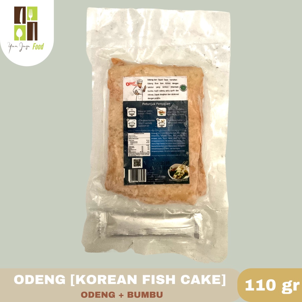 Odeng + Bumbu [Halal] Oden Odeng Korean Fish Cake + BUMBU 110g