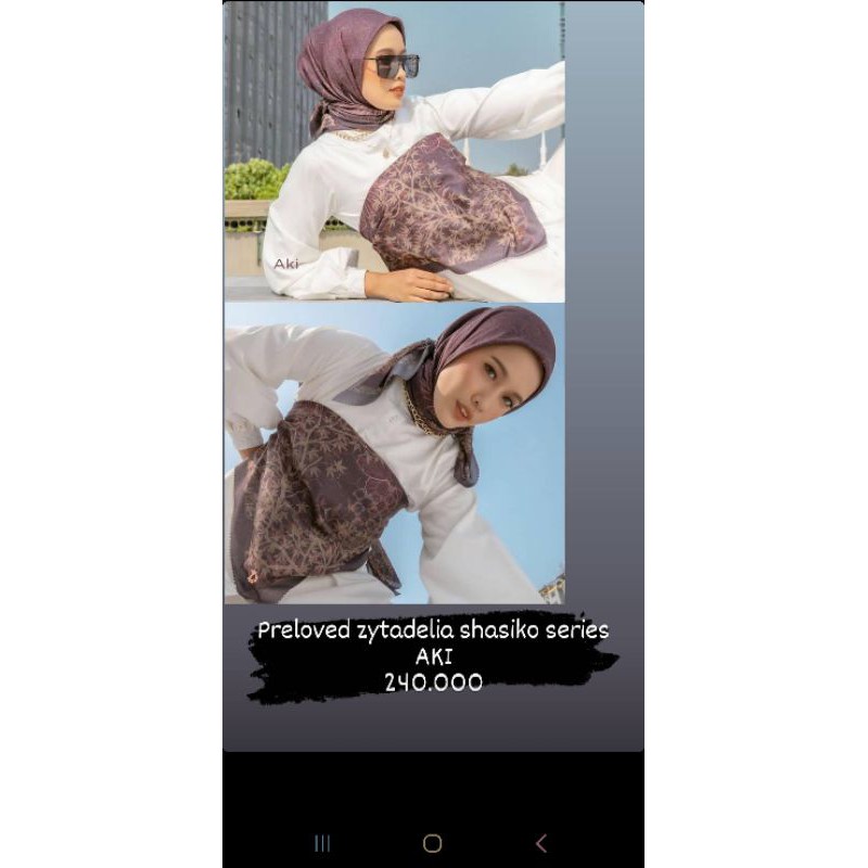 preloved zytadelia sashiko series AKI