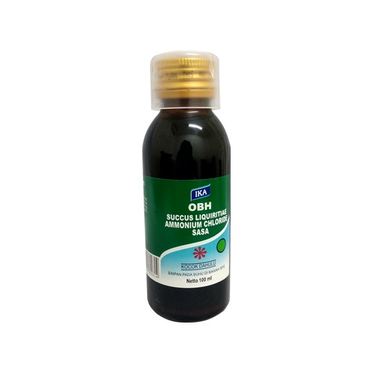 OBH IKA 200 ML Obat Batuk Hitam Berdahak 100 ML Sirup