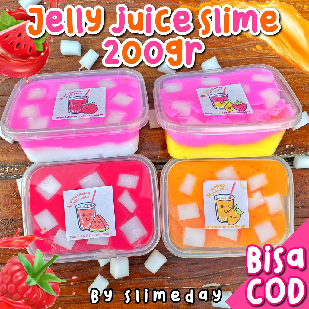 [PROMO] JELLY JUICE SLIME 200GR TERMURAH