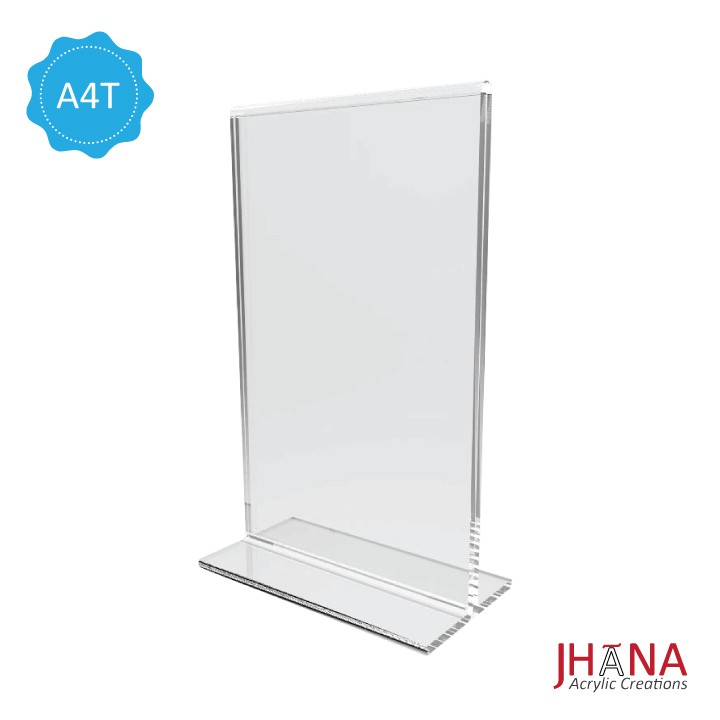 

Tentcard A4 TCA4T / Akrilik Standing Menu / Acylic display holder