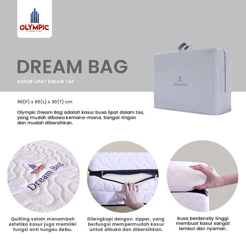 Kasur Lipat Olympic Dream Bag