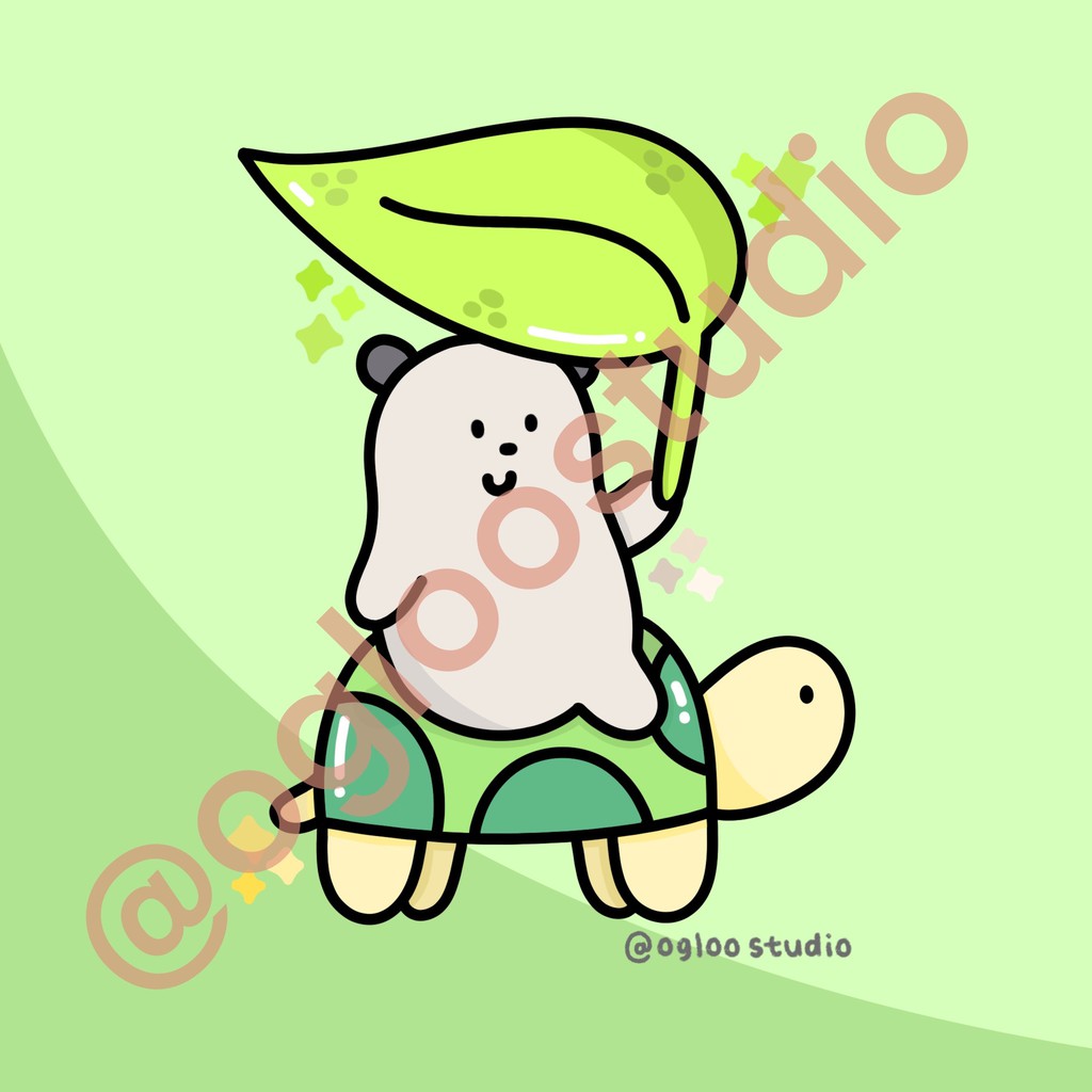 

STICKER AESTHETIC / STIKER ESTETIK / STICKER TUMBLR / STIKER LUCU (TURTLE)