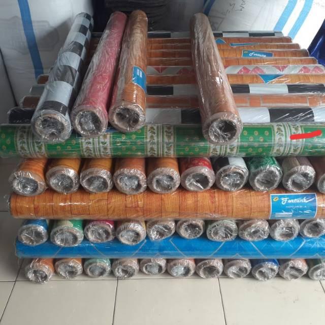 karpet plastik meteran