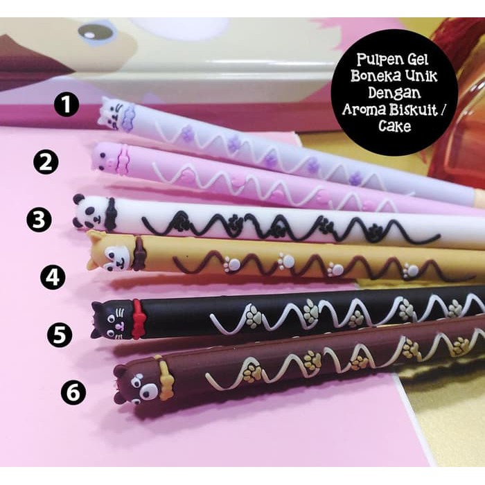 

Pulpen Gel Chocostick / Chocolate - wangi Biskuit / Kue / Coklat asli Murah