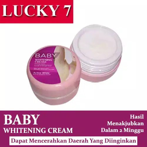 Pemutih Ketiak Baby Whitening Krim - Cream Pemutih Badan, Ketiak, Leher,Pantat dan Selangkangan