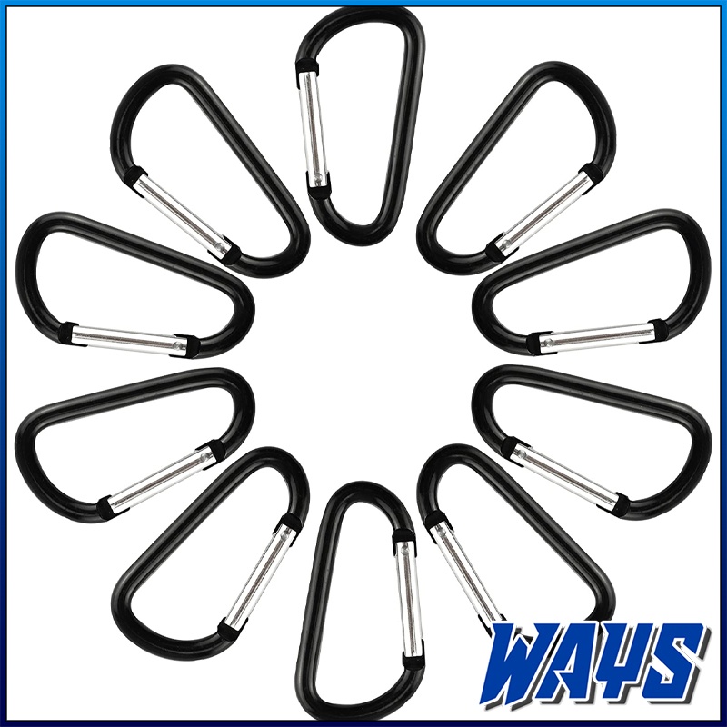 [Z167] Carabiner Gantungan Kunci Cantolan Hook Alumunium Serbaguna Multifungsi