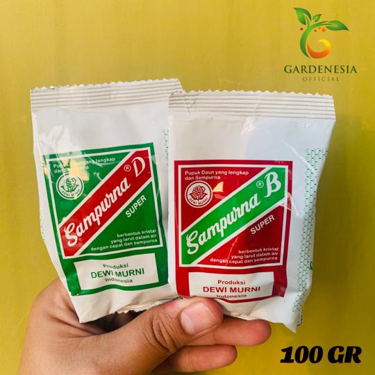 Pupuk Sampurna B / Sampurna D Kemasan Pabrik 100 Gram Original