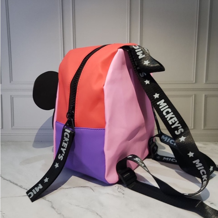 Tas Rabsel Anak Zr Kids Mini Backpack Pink Mickey