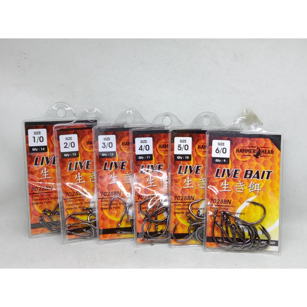 PANCING HAMMER HEAD LIVE BAIT 7028BN