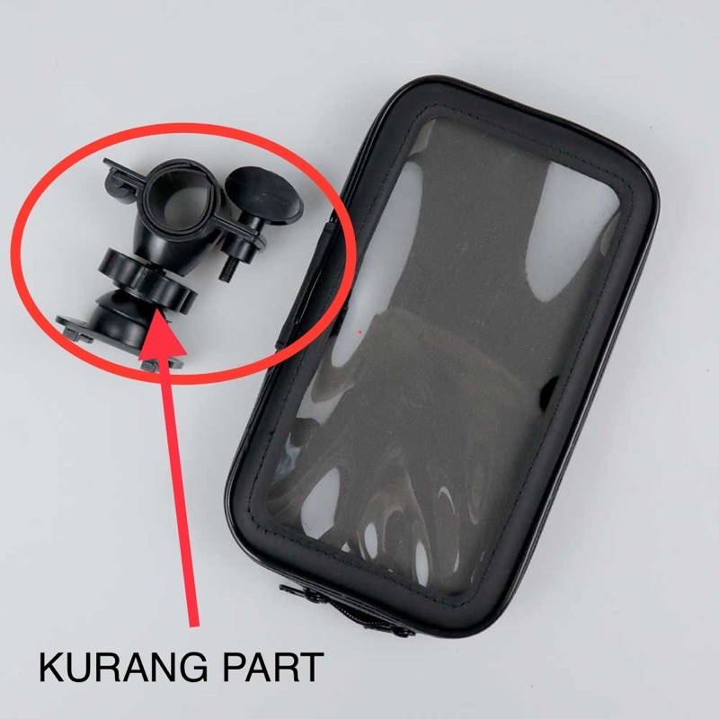 [OBRAL RIJEK] Universal Bike Mount with Waterproof Case for Smartphone 5.5-6 Inch