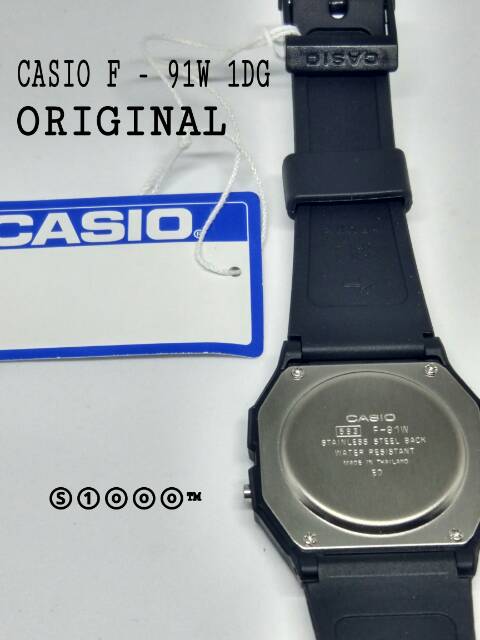 jual casio f91w