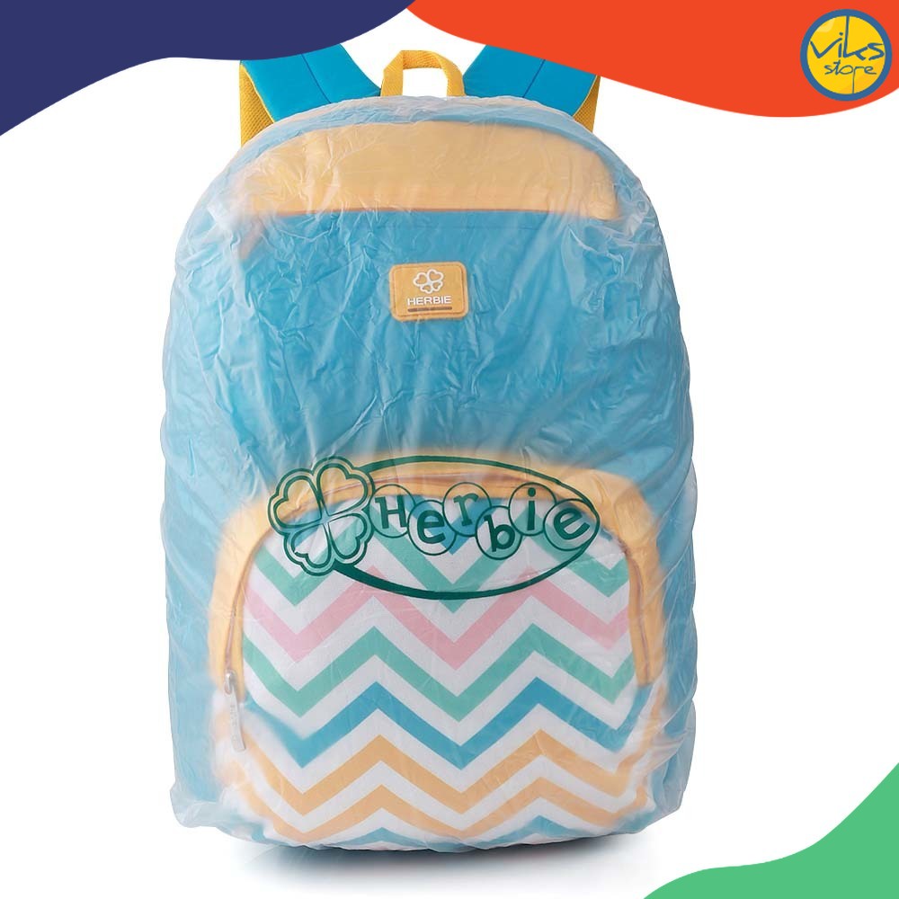 Tas Wanita Herbie Tas Ransel Cewek Tas Backpack Wanita Sekolah Kuliah Free Raincoat Jas Hujan