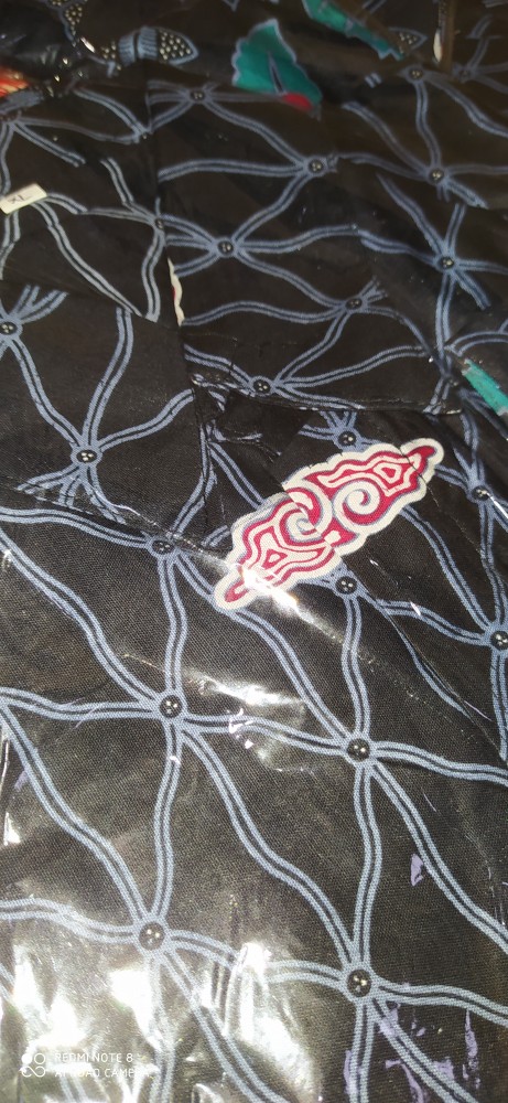 (bisa Cod)couple Keluarga | Batik Pekalongan |motif Ruffle Coklat| Bahan Katun Halus/bisa Pisah