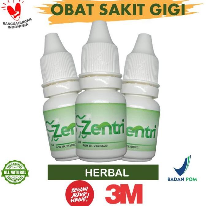 ZENTRI obat sakit gigi herbal dan ampuh 5ml