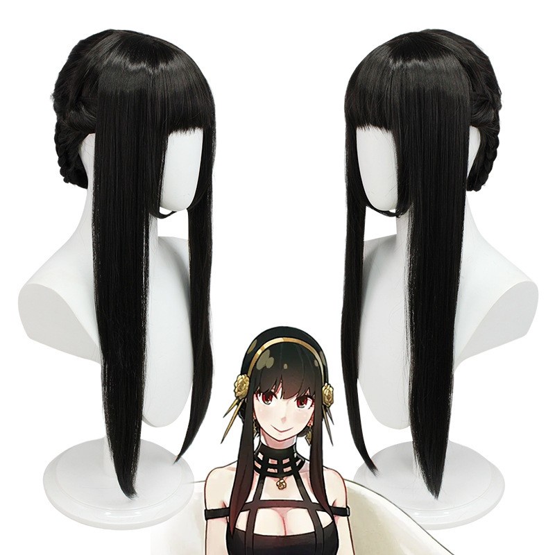 LOL-21 wig yor forger spy rambut palsu karkter anime