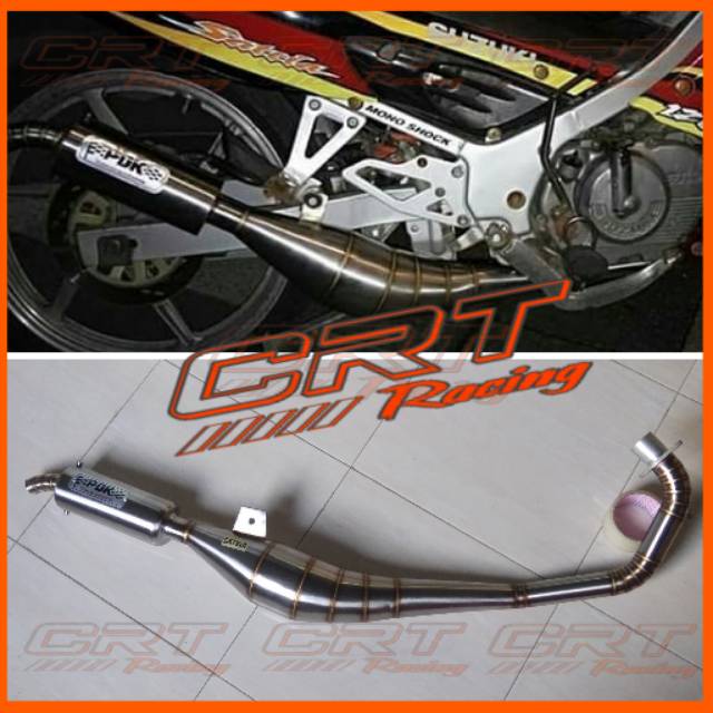 Knalpot Racing Satria 2tak Satria Hiu
