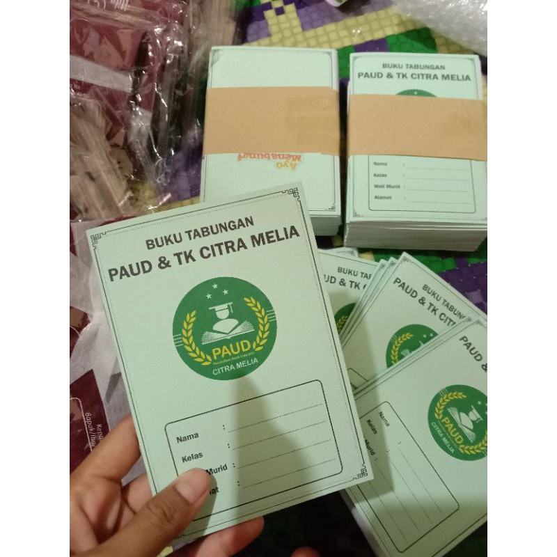 

Buku Tabungan Costum
