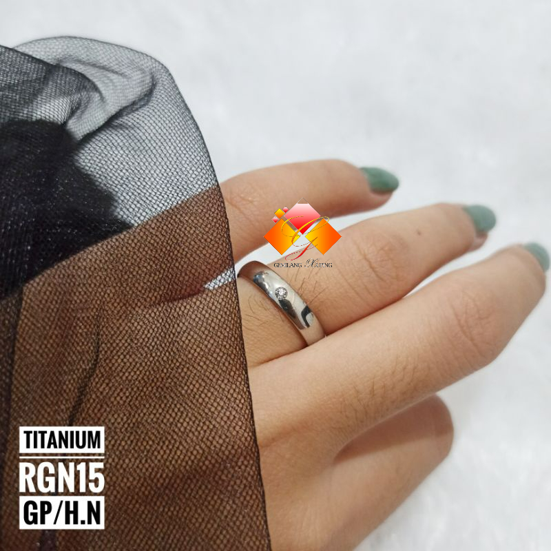 Cincin titanium mata satu RGN15/RGN16