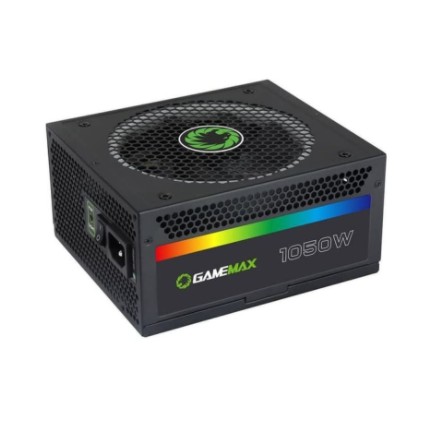 Power supply gaming gamemax 1050 watt Atx 80 plus gold 14cm fan rgb for Pc computer - Psu mining 1050w 80plus 80+