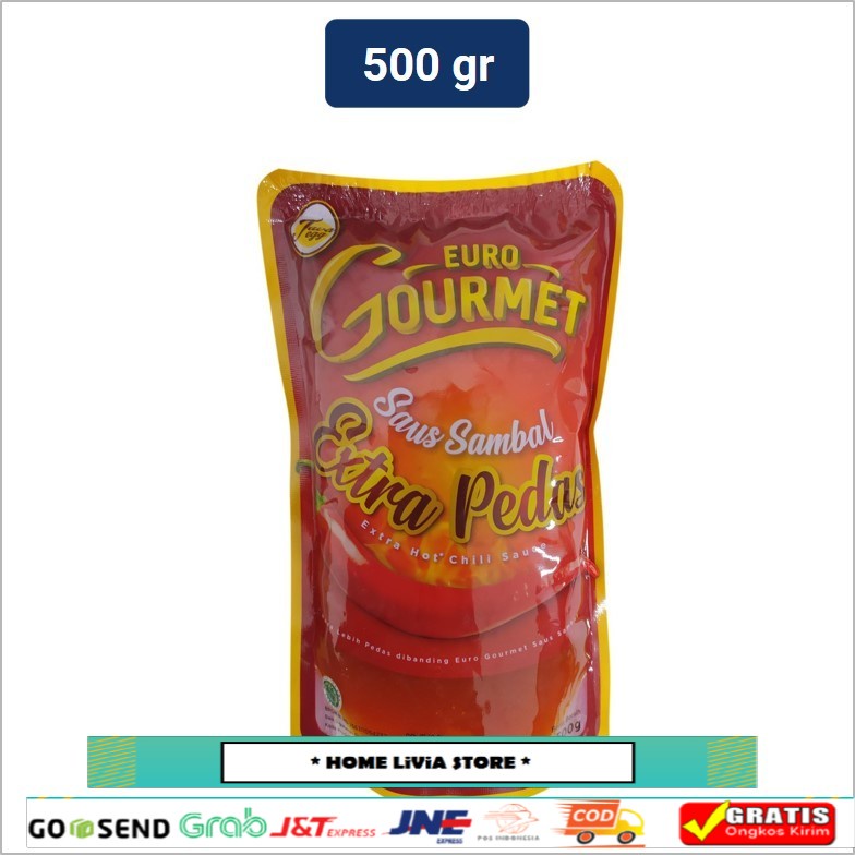 

Euro Gourmet Saus Sambal Extra Pedas 500gr