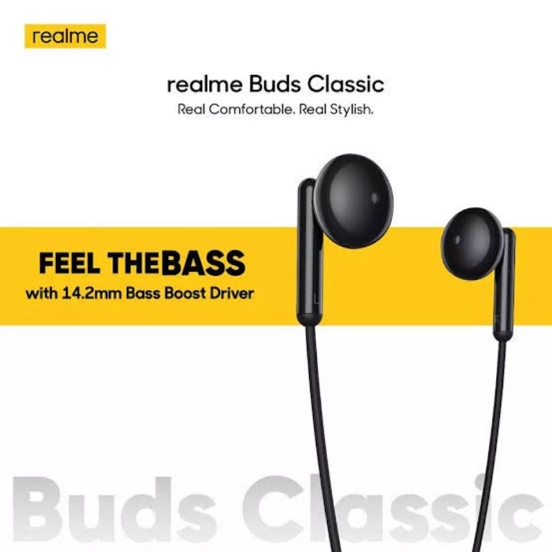 [ORIGINAL] Realme Buds Classic/earphone original realme