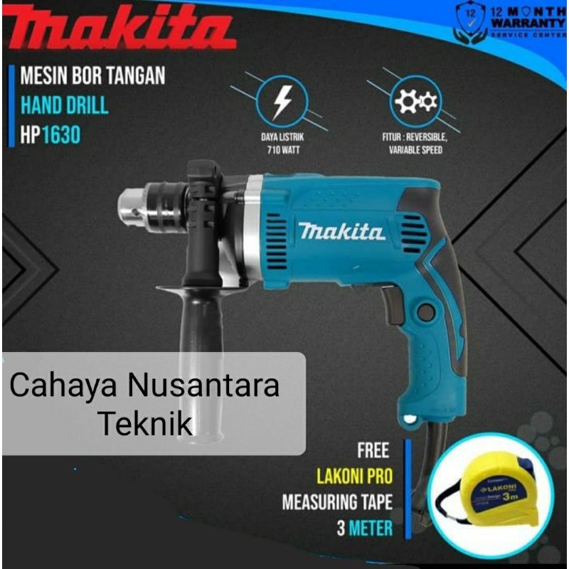 Mesin Bor Beton Tangan Makita 13mm HP 1630